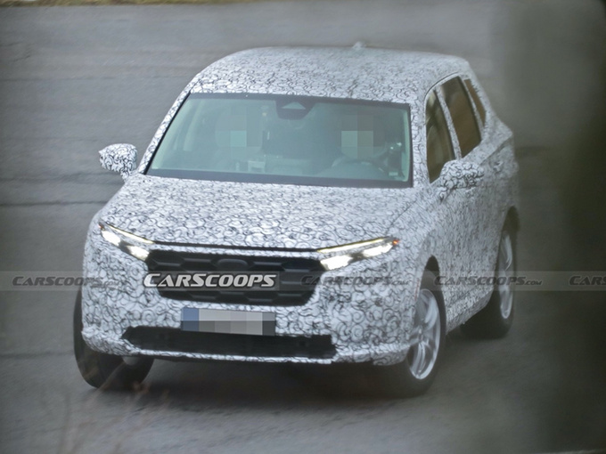 本田全新一代CR-V曝光增7座车型/外观更运动-图1