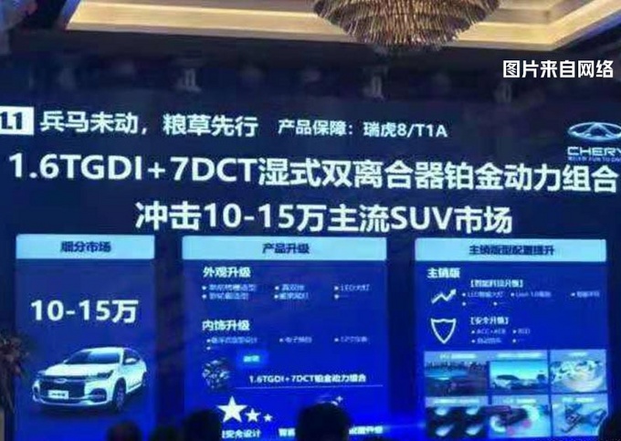 奇瑞新款瑞虎8将于6月开卖 售价区间10-15万元-图1