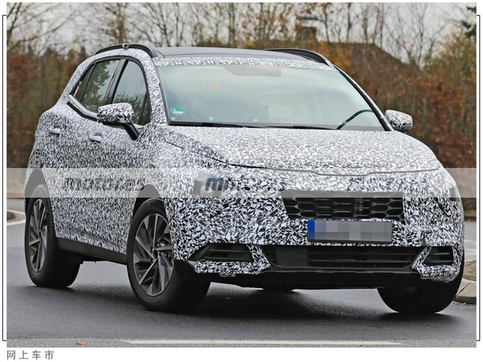 起亚全新SUV路试曝光6月投产/年底前将开售-图3