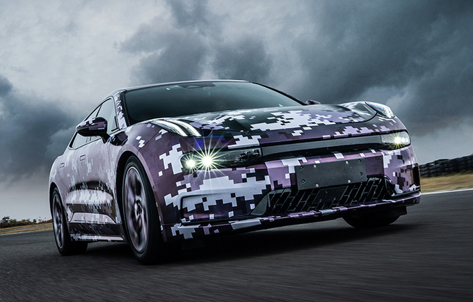 领克纯电轿跑内饰曝光 配15.4英寸大屏/下半年上市-图1