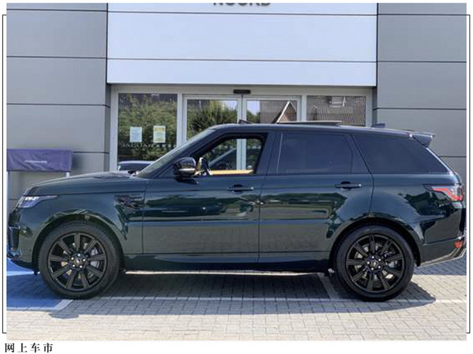 路虎揽胜运动版海外实拍 双色拼接内饰/搭轻混动力-图2