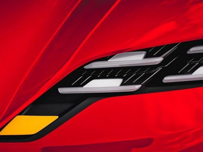 保时捷新车预告图搭L型头灯/计划9月亮相-图1