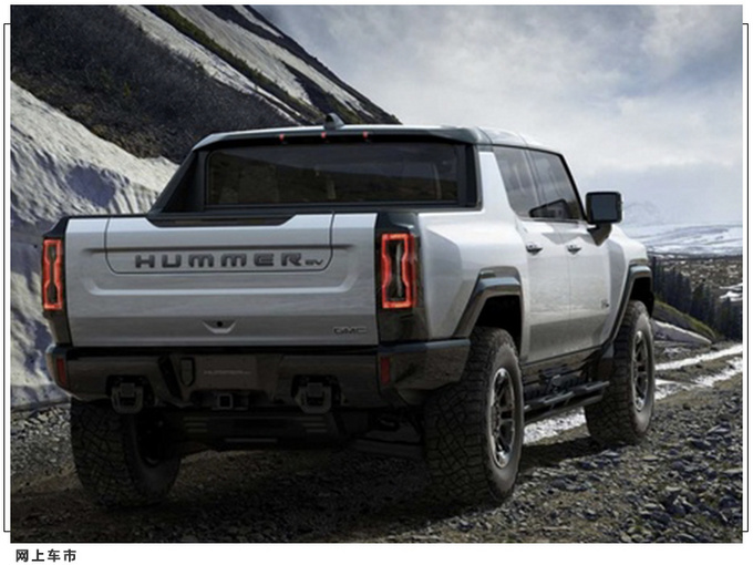 悍马新纯电SUV下月发布 造型方正/外挂全尺寸备胎-图5