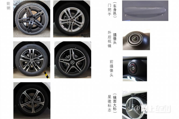 奔驰新款A级AMG实车曝光换直瀑式格栅 尺寸减少-图3