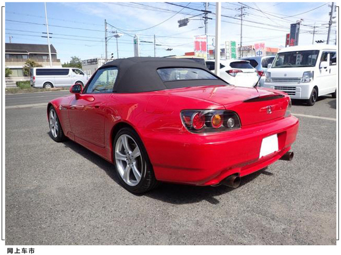 本田双门跑车S2000实拍搭2.0L引擎/配数字仪表盘-图4