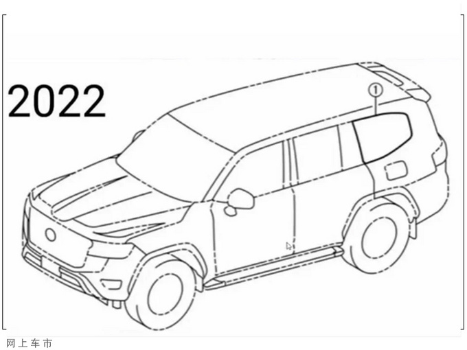 丰田全新兰德酷路泽实车曝光8月发布/换搭3.5T-图4
