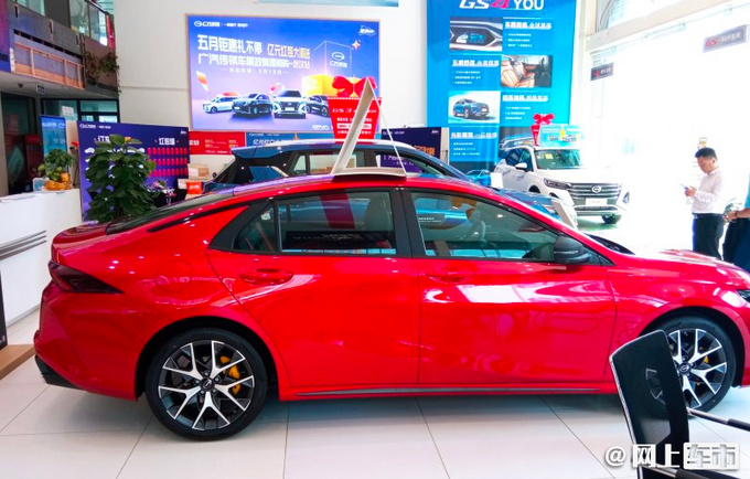 广汽传祺轿跑到店实拍 动力超本田思域-最快7月上市-图6