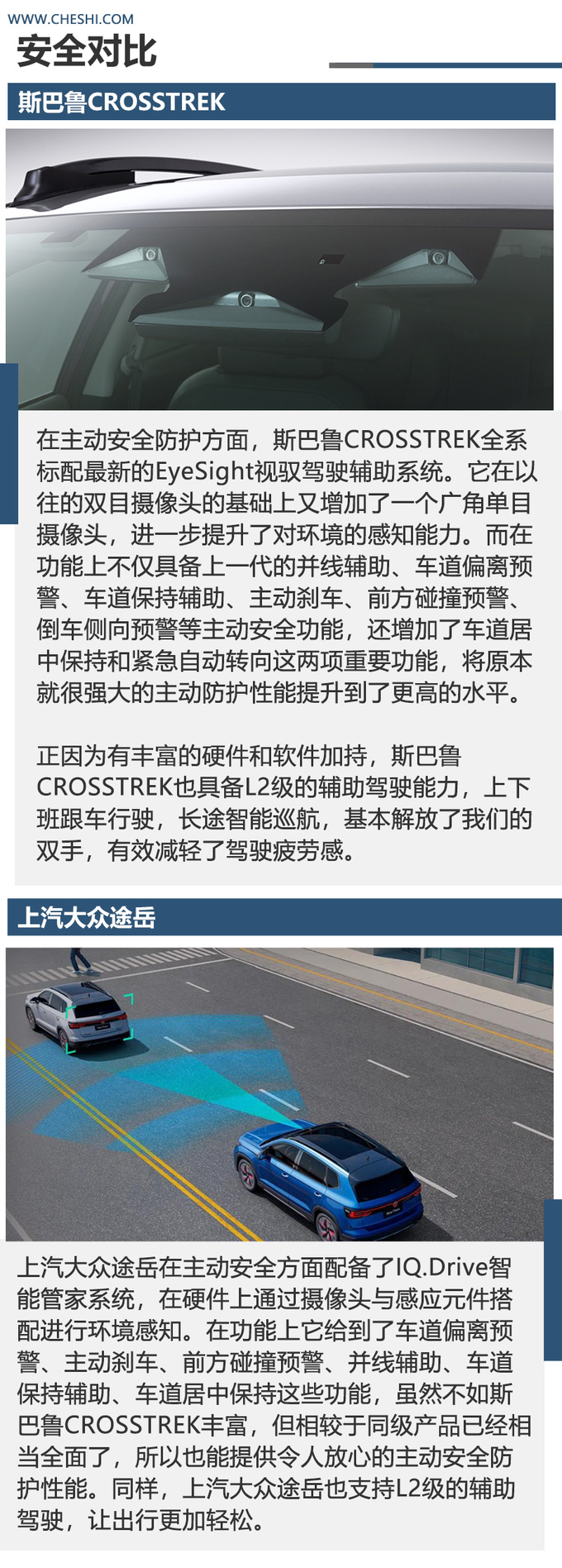 20万以内玩出Young选斯巴鲁CROSSTREK还是大众途岳-图13