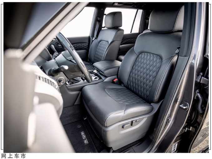 英菲尼迪全新QX80内饰曝光换装12.3英寸悬浮大屏-图11