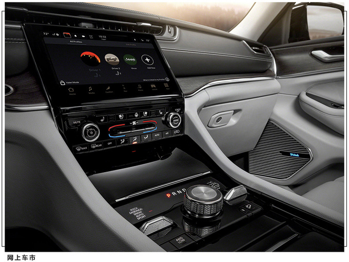 Jeep大切诺基L实车曝光搭3.6L引擎/二季度将开售-图4