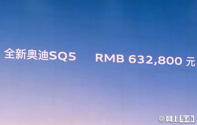奥迪新款SQ5上市 售价63.28万元 搭3.0T+8AT动力-图2