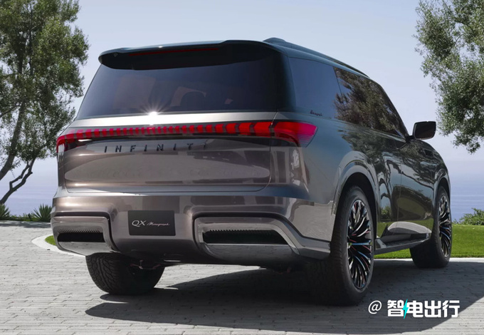英菲尼迪全新QX80曝光首推新车型/pk奔驰EQS SUV-图3