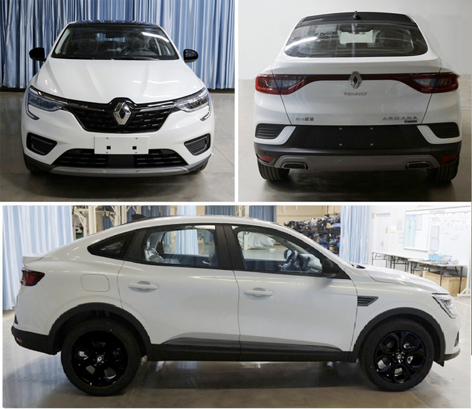 雷诺国产轿跑SUV实车曝光 搭奔驰1.3T年内上市-图3