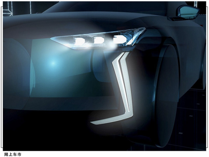 全新DS 4即将亮相搭插混动力/獠牙式日行灯-图2