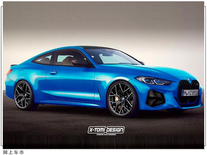 宝马新M4 CSL假想图曝光 造型更激进/感观上更协调-图2