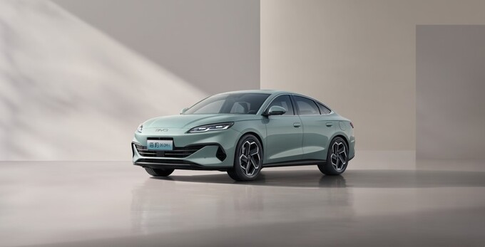 北京车展比亚迪海豹06DM-iOCEAN-M海狮07EV亮相展台-图2