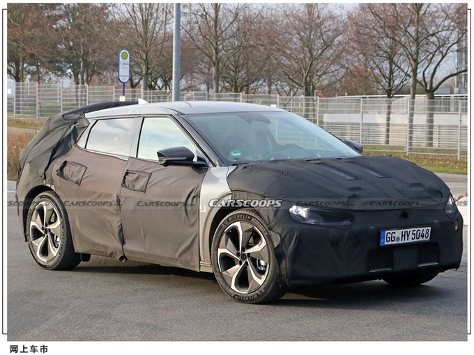 起亚全新电动车路试谍照溜背车顶/配备超级快充-图3