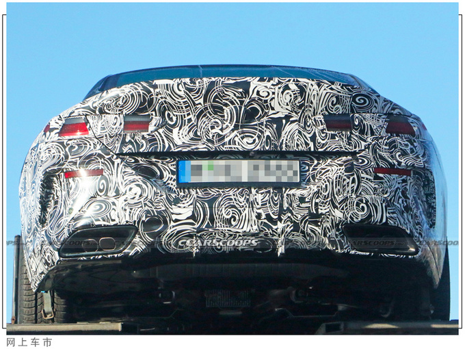 宝马新款8系谍照曝光外观升级/年内将亮相-图5