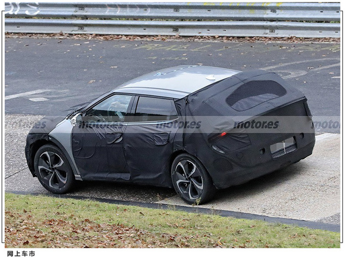 起亚全新电动汽车谍照 跨界造型/E-GMP平台打造-图6
