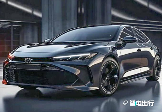 丰田全新一代凯美瑞曝光尺寸提升/比帕萨特好看-图1
