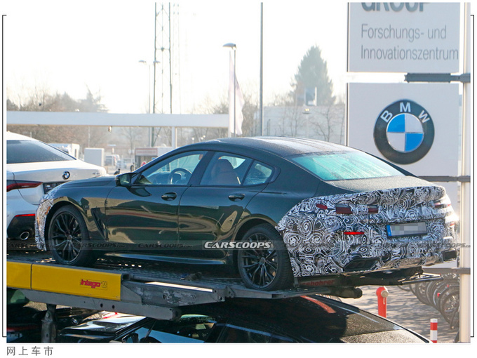 宝马新款8系谍照曝光外观升级/年内将亮相-图3