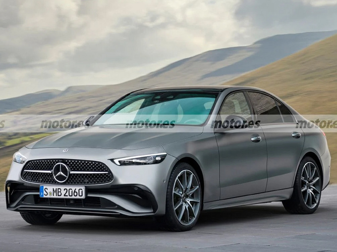 奔驰全新一代E级曝光升级S级同款外观/搭2.0T-图1