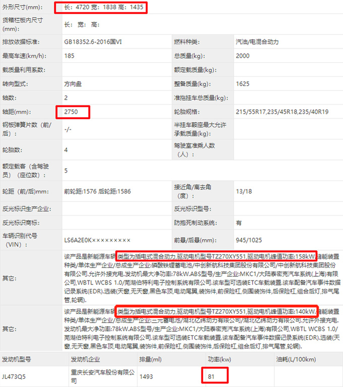 长安启源A06实拍曝光撞脸UNI-V 竞争比亚迪秦DM-图4