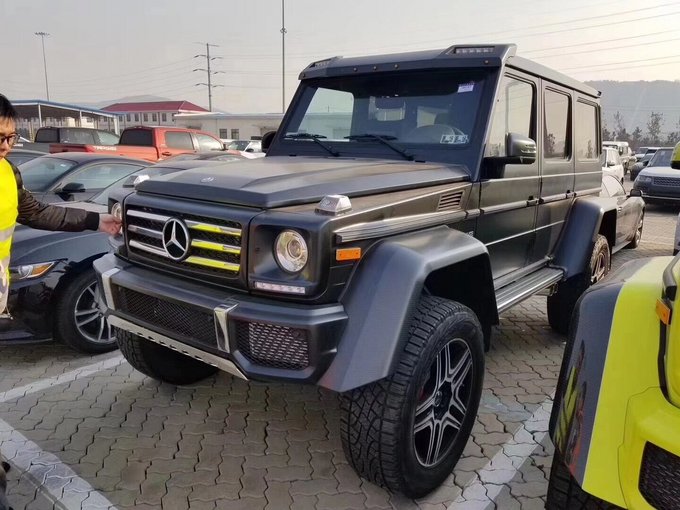 美规奔驰G550AMG4x4 越野标杆三把差速锁-图3