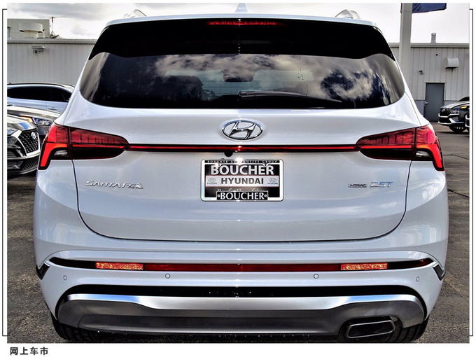 现代全新胜达实拍搭2.5T引擎/尺寸超越途观L-图4