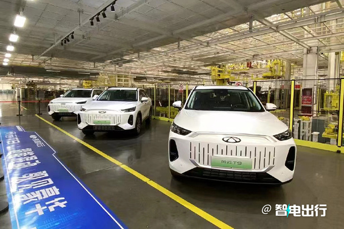 奇瑞瑞虎9混动首车下线明年上市 预计卖17.5万起-图2