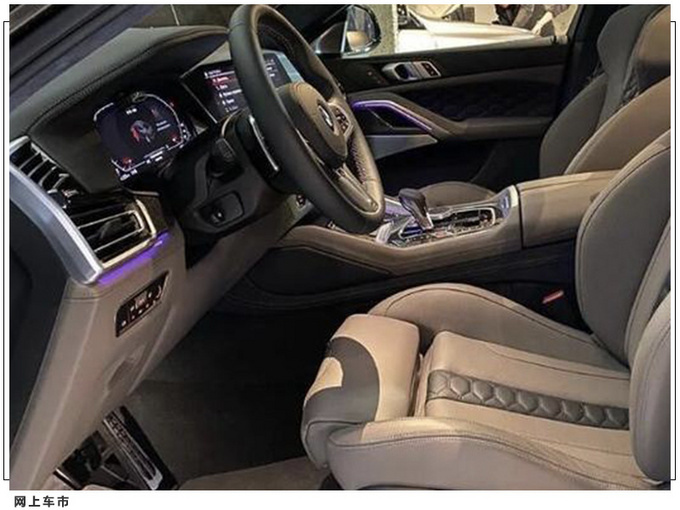 宝马新款X6 M实拍曝光搭4.4T/四出排气更运动-图5