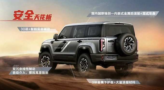 全新北京BJ40刀锋英雄/环塔冠军上市18.98万元起-图5