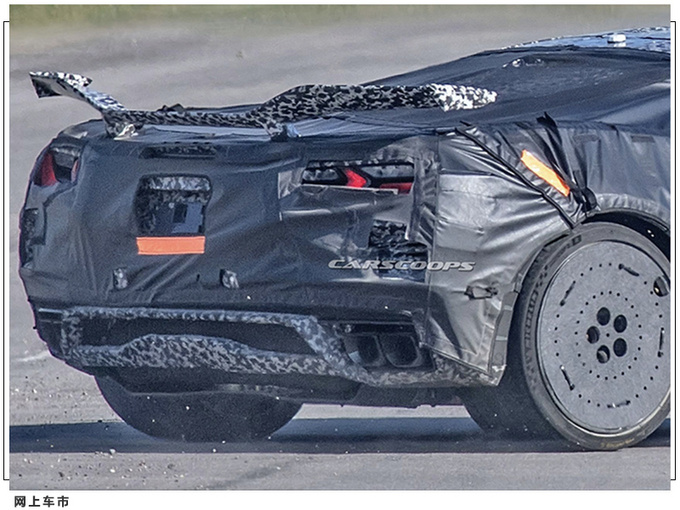 雪佛兰全新科尔维特谍照 搭5.5L V8/配巨大尾翼-图3