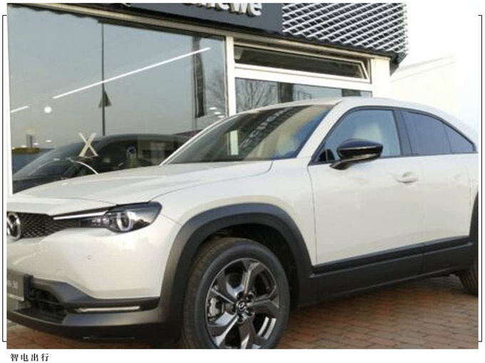 马自达纯电SUV实拍溜背车身/劳斯莱斯同款对开门-图3