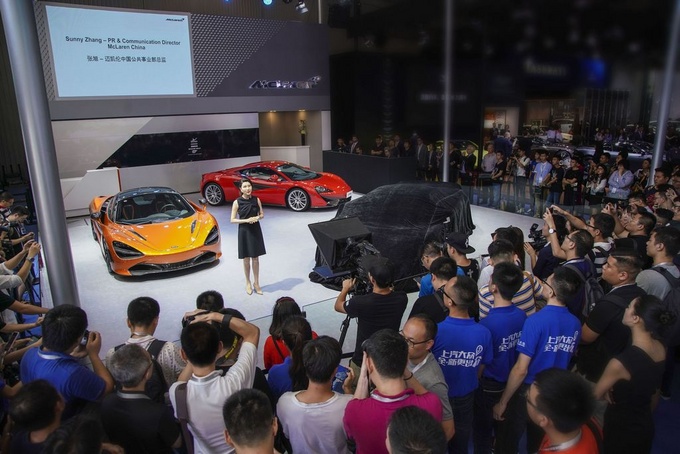 迈凯伦600LT震撼首秀成都车展 续写长尾传奇新篇章-图1