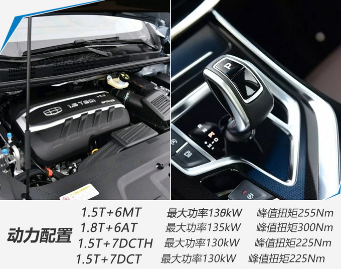 吉利嘉际上市1.6L油耗 能坐7个人9.98万元起-图1