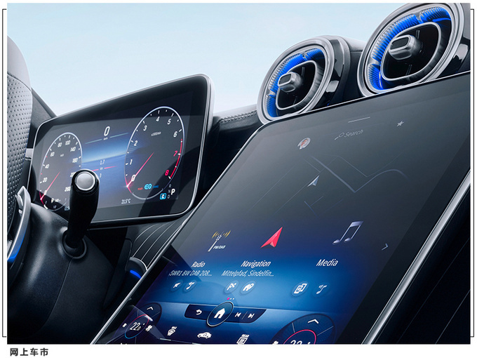 梅赛德斯-AMG全新C63曝光搭2.0T/年底即将亮相-图7