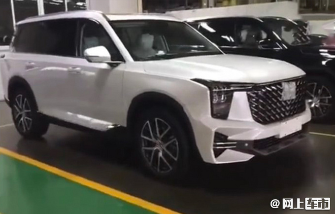 广汽传祺全新GS8工厂实拍 配悬浮大屏 搭丰田混动-图1