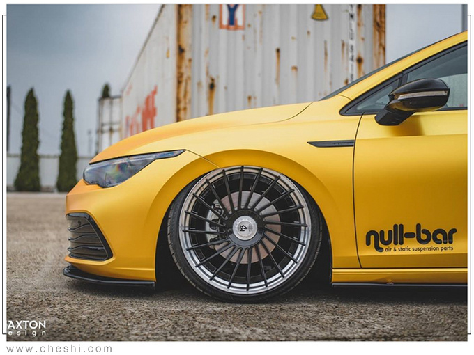 大众全新高尔夫改装版实拍 低趴的造型你喜欢吗-图5