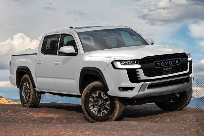 全新丰田Hiulx渲染图外观更时尚内饰更高端-图1