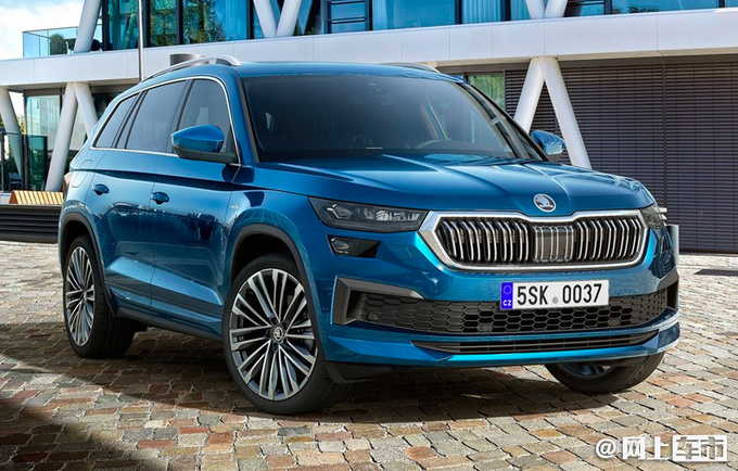 斯柯达新柯迪亚克路试谍照 外观更时尚 或年内上市-图2