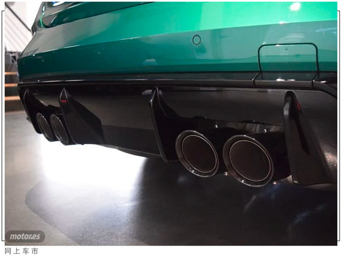 宝马全新M3到店实拍搭3.0T引擎/内配赛车桶椅-图5