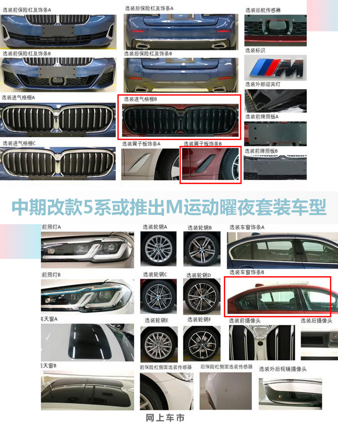 宝马改款5系曝光 外观更运动-尺寸动力向7系看齐-图1