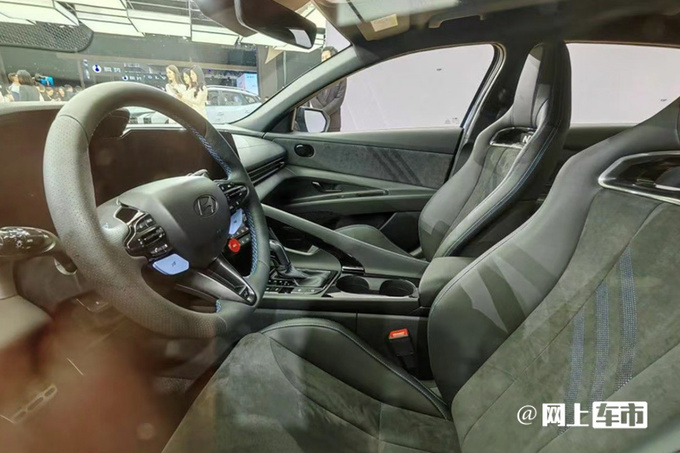现代伊兰特N 10月上市预计25万起售PK大众高尔夫GTI-图12