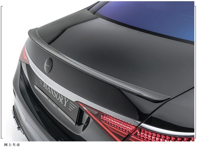 奔驰全新S级改装版动力性能升级/搭碳纤维配件-图9