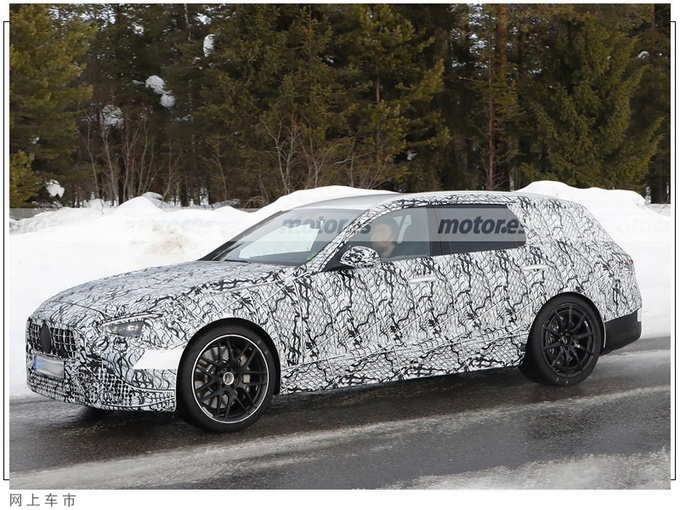 梅赛德斯-AMG全新C63曝光搭2.0T/年底即将亮相-图2