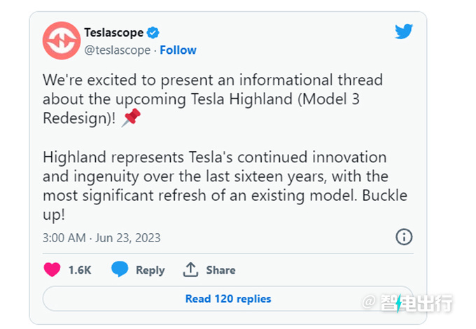 特斯拉新款Model 3即将亮相竞争比亚迪海豹-图3