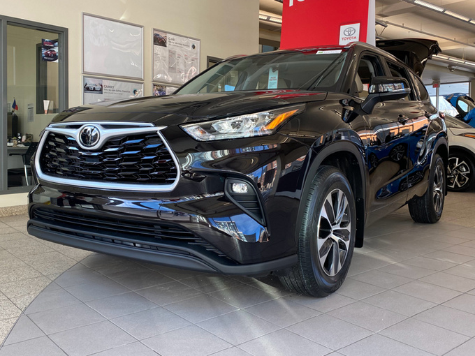 丰田全新汉兰达到店实拍年内国产pk大众途观L-图1