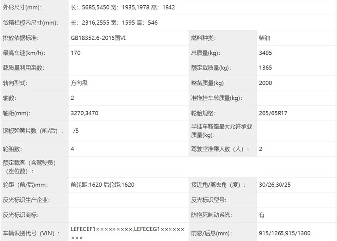 更加高大威猛江铃大道敢探者两款皮卡工信部过审-图3
