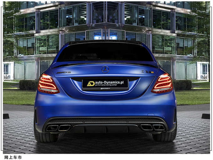 梅赛德斯-AMG C 63 S改装版搭4.0T/动力显著提升-图4